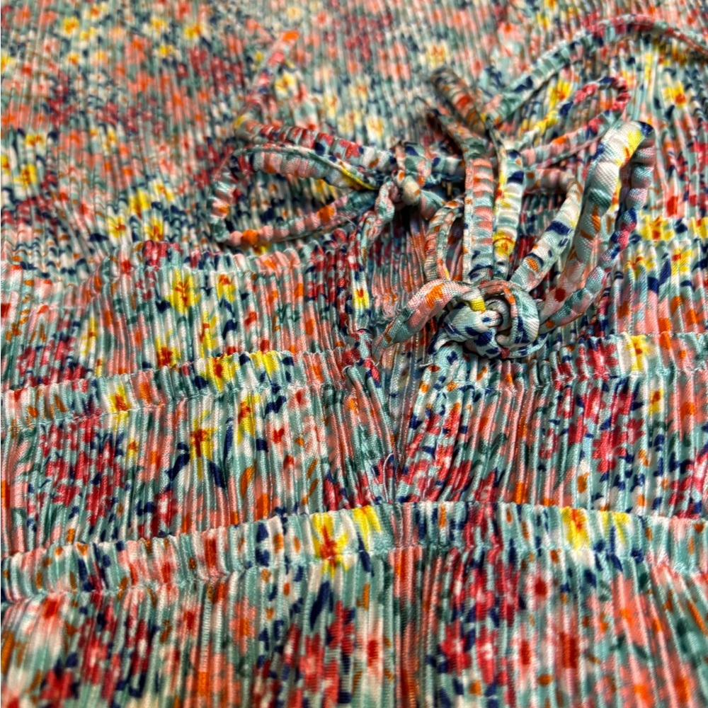 ASOS Colorful Patterned Midi Dress - Picture 9 of 16